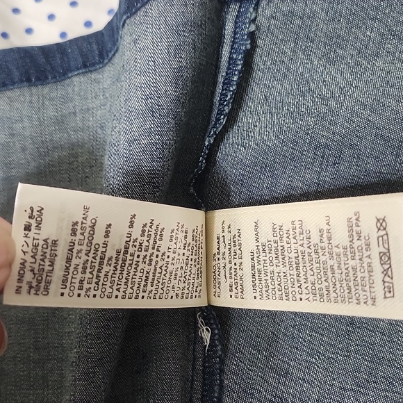 Goodthreads indigo top - Picture 8 of 10